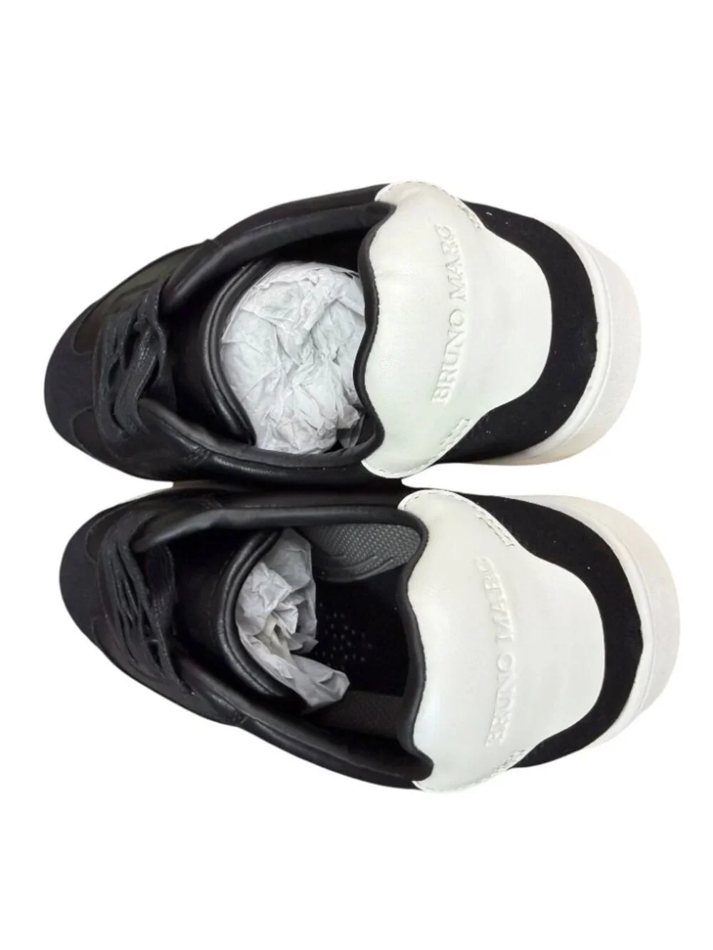 Bruno Marc Men's Casual Black & White‎ Sneakers Sz 13 NWB